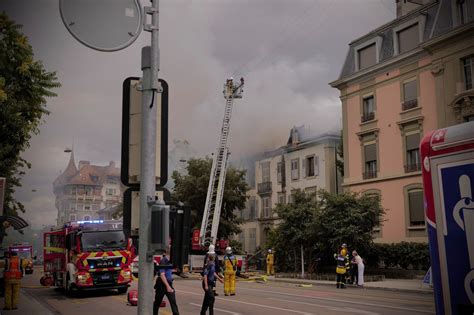 tribune de genève incendie.